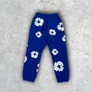 Denim Tears Royal Blue Sweatpants Large - Free Shipping
